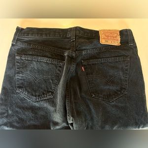 Men’s 90’s Vintage 501 Black Jeans W34 L34